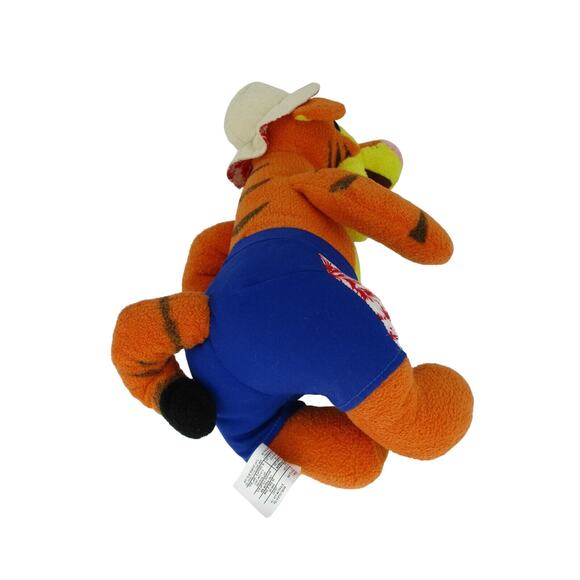 Disney Store Tigger Beach Plush Summer Exclusive Swim Shorts & Hat 13” - Picture 7 of 8